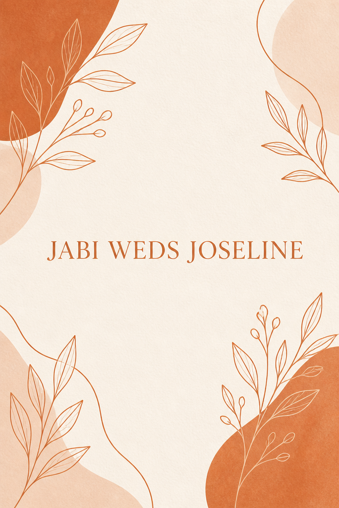 JABI WEDS JOSELINE