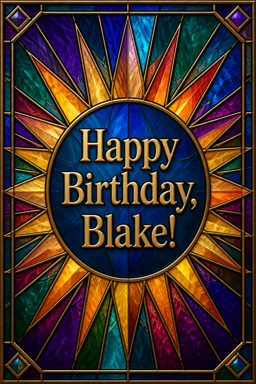 Happy Birthday, Blake!