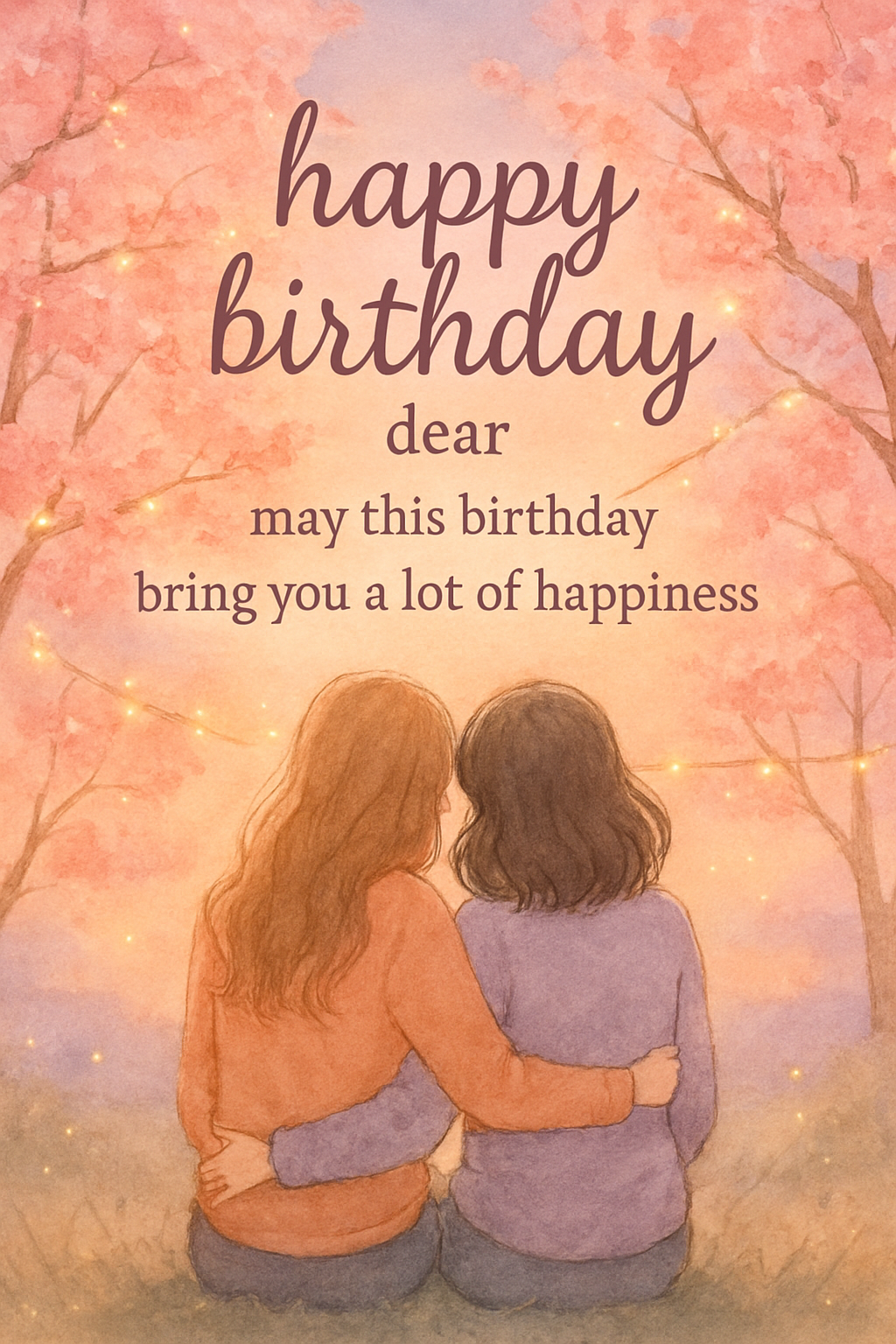 happy birthday dear may this birthday bring you a lot of happiness