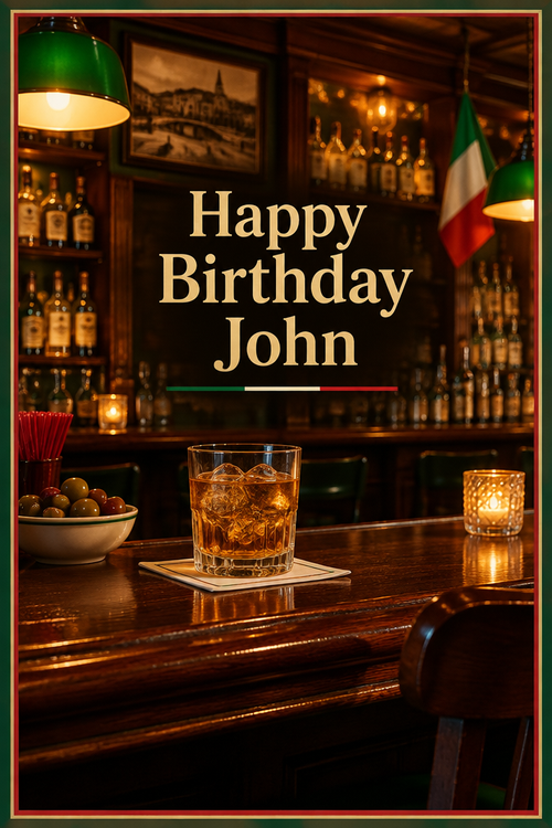 Happy Birthday John
