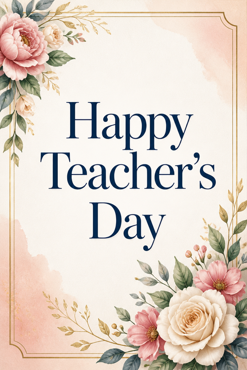 Happy Teacher’s Day