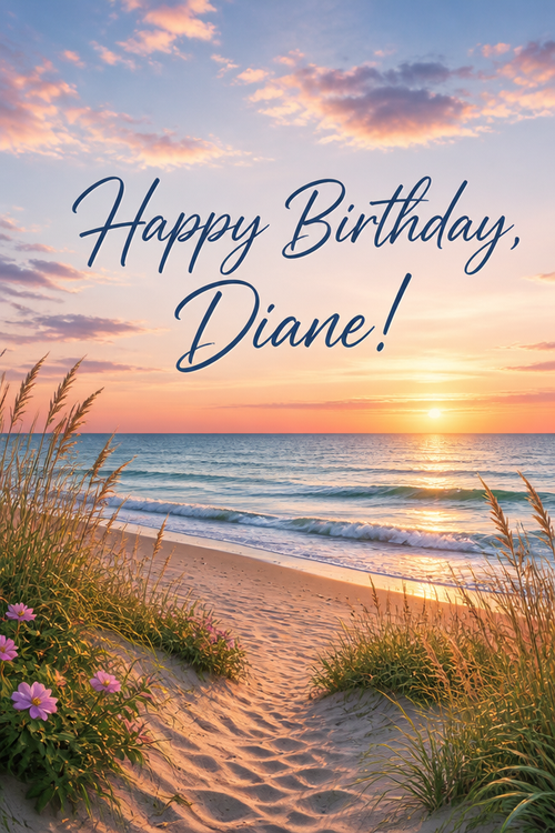 Happy Birthday, Diane! 