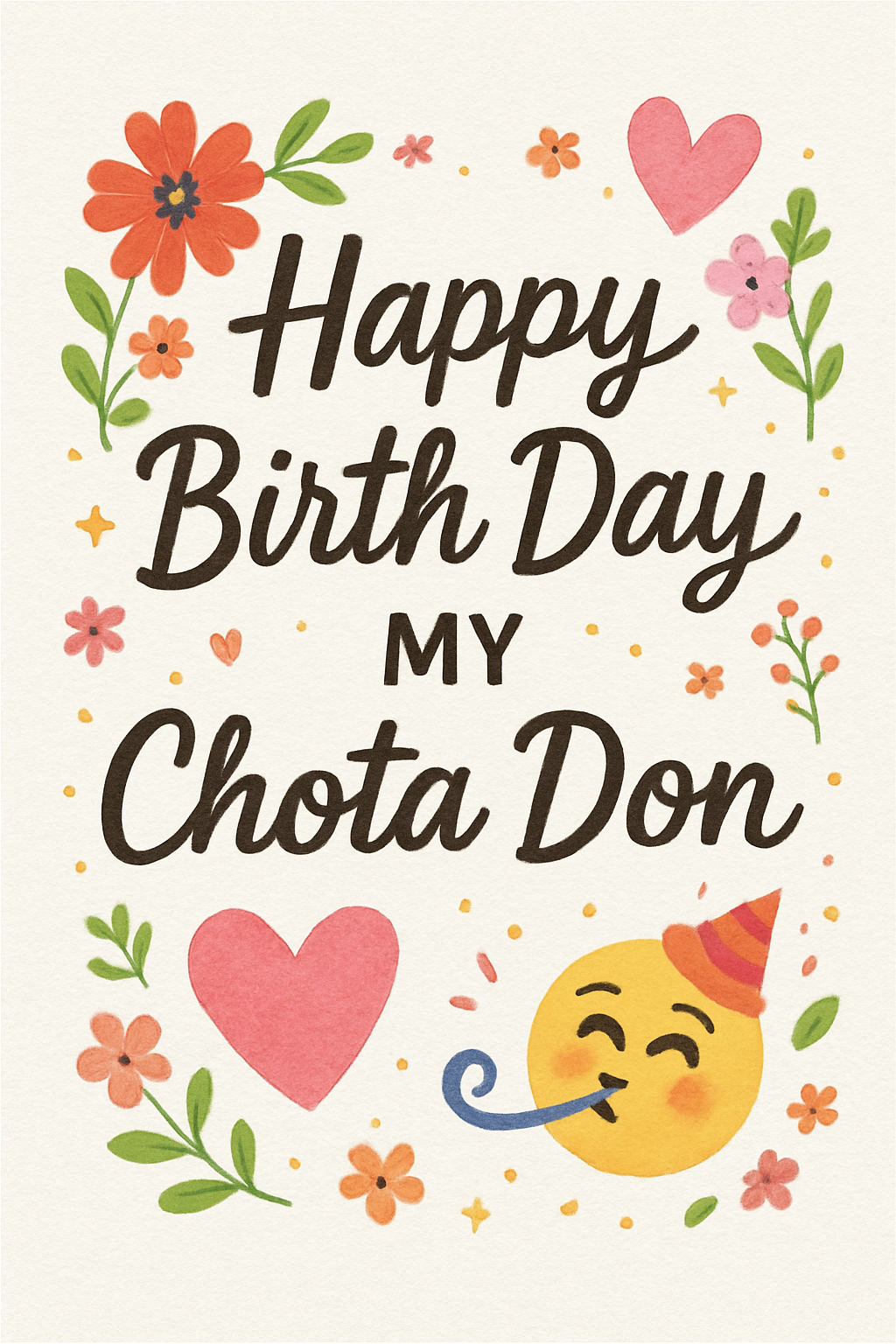 Happy Birth Day My Chota Don 💖🥳