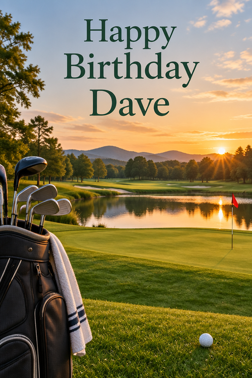 Happy Birthday Dave