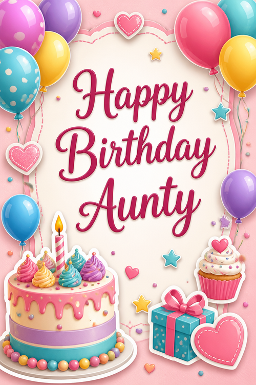 Happy Birthday Aunty 